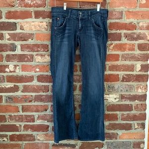 Hudson Jeans Size 28- STYLE # W170DHA Signature Boot Cut stretch